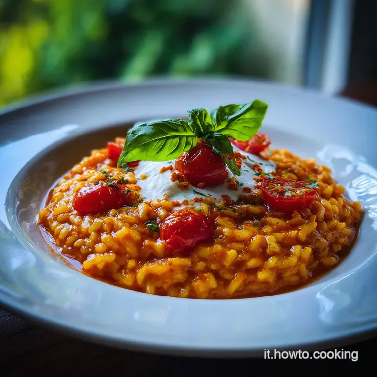 Riso al Pomodoro Cremoso e Vellutato