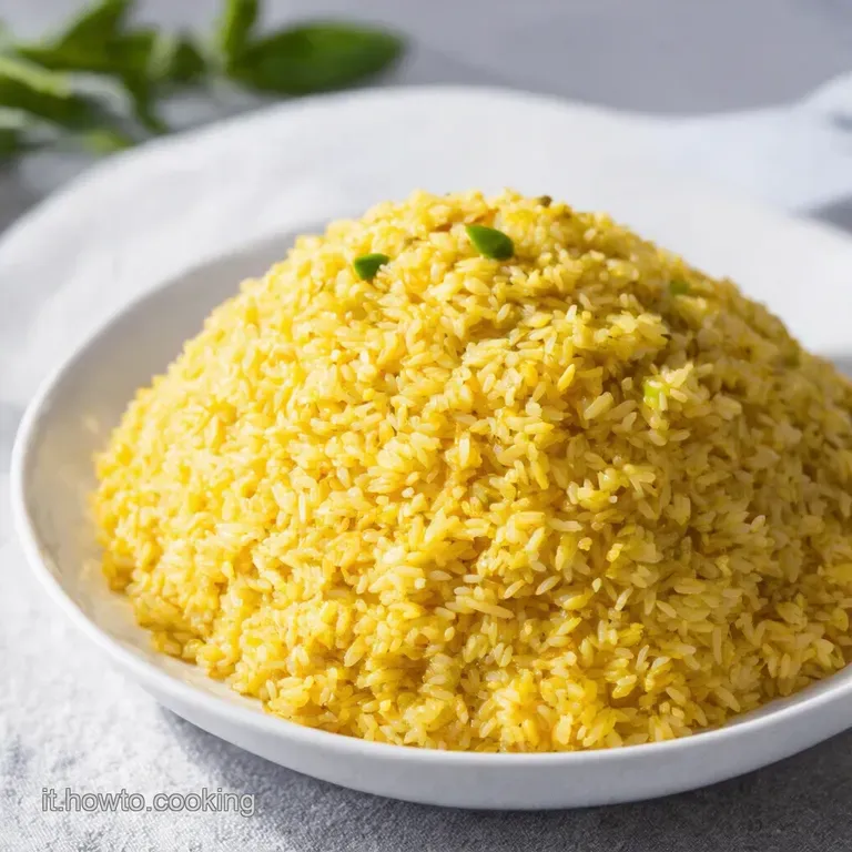 Riso Basmati allo Zafferano e Mandorle