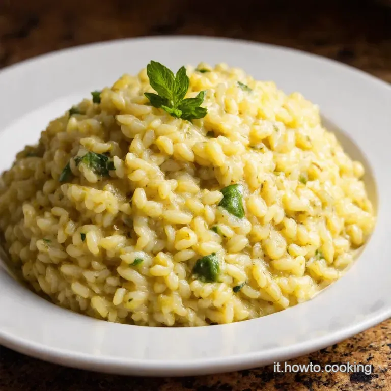 Risotto Al Gorgonzola Cremoso Una Sinfonia Di Sapori presentation