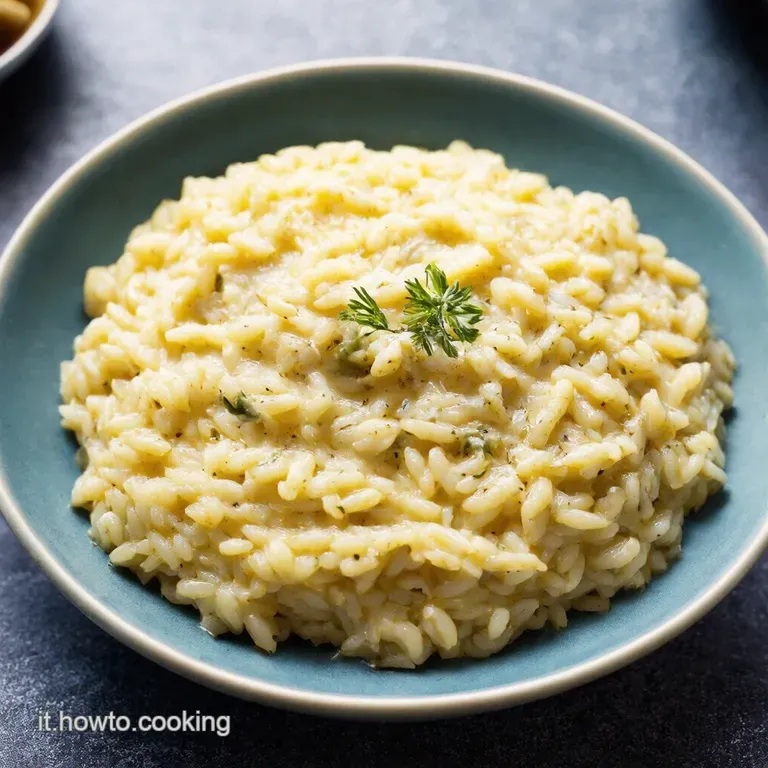 Risotto al Gorgonzola Cremoso Una Sinfonia di Sapori