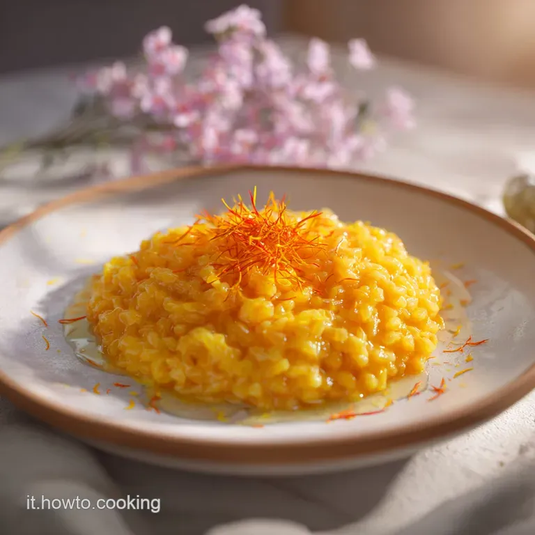 Risotto allo Zafferano Cremoso