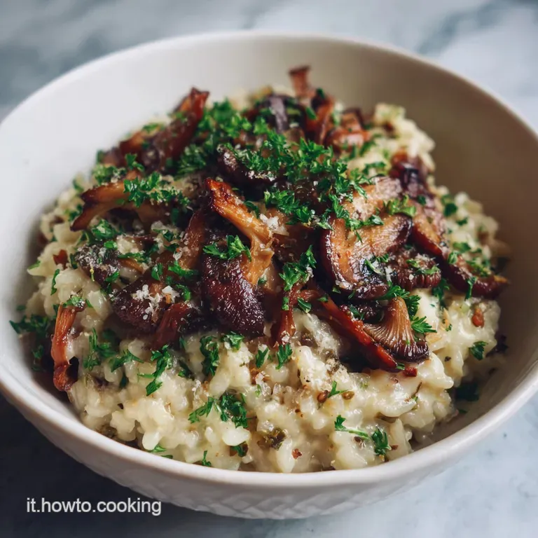 Risotto ai Funghi Secchi Cremoso