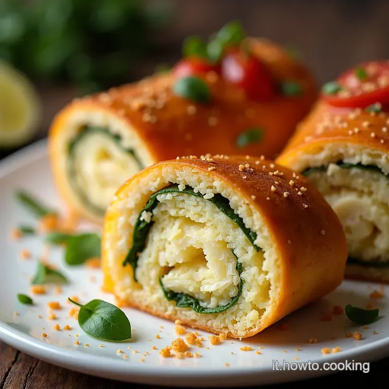 Roll Rosa di Nonna ma con un Tocco Moderno