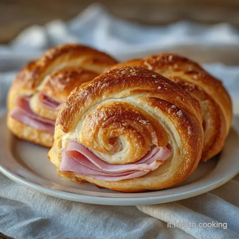 Rotolini Di Pancarr&eacute;: Crema Vellutata