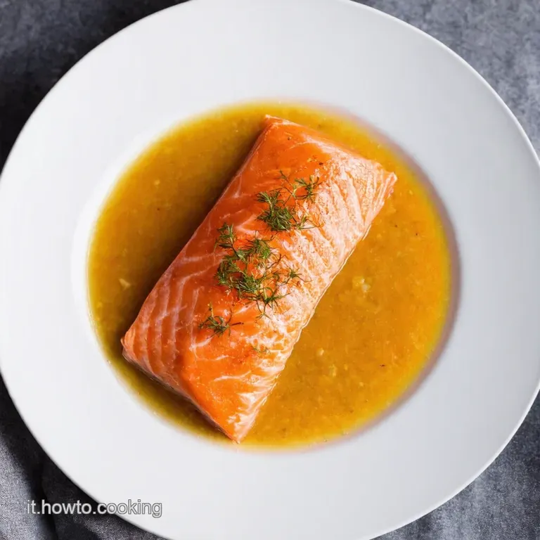 Salmone in Padella Sapore Mediterraneo