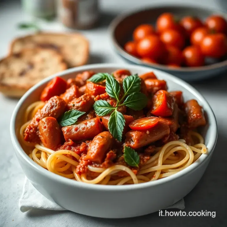 Salsiccia e Peperoni alla Contadina