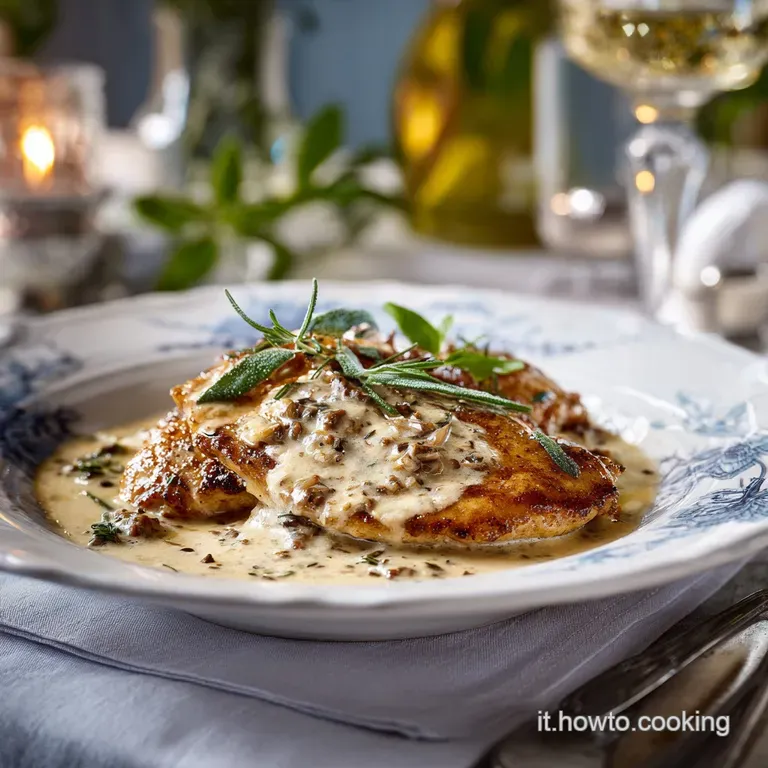 Scaloppine al Vino Bianco Cremose Il segreto del sughetto lucido