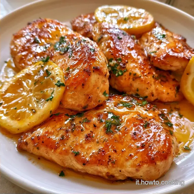 Scaloppine Pollo Limone: Tenera Carne