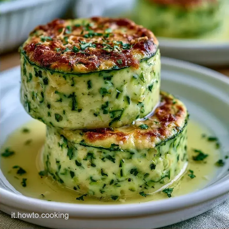 Sformatini di Zucchine e Parmigiano Cremosi