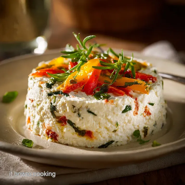 Sformato Di Ricotta E Verdure Il Segreto Per Una Consistenza Cremosa E Soffice presentation