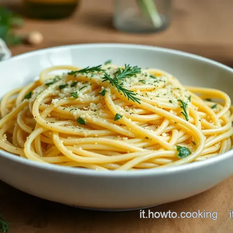 Spaghetti Aglio e Olio Sprint con Gamberetti
