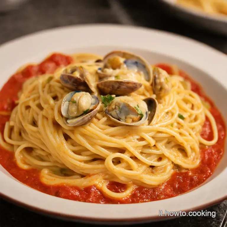 Spaghetti Alle Vongole Veraci Un Classico Napoletano presentation
