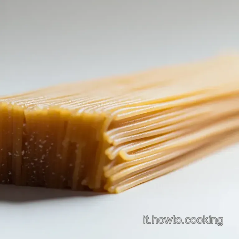 Spaghetti di Soia con Verdure Croccanti e Salsa di Sesamo Tostato