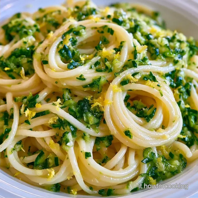 Spaghetti Zucchine E Limone In 25 Minuti