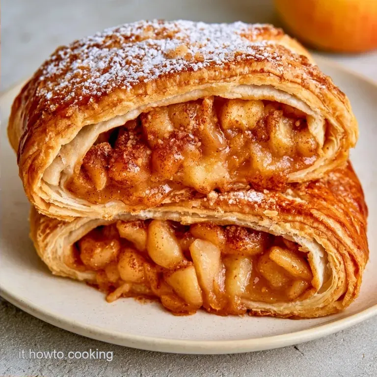 Strudel di Mele con Pasta Sfoglia Pronta