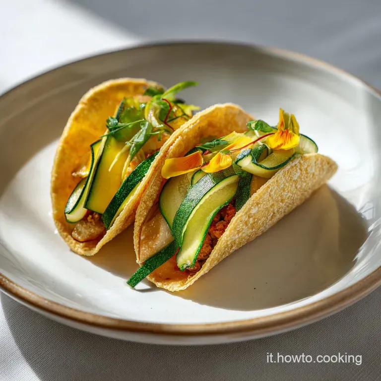 Ricetta Tacos di Zucchine Croccanti