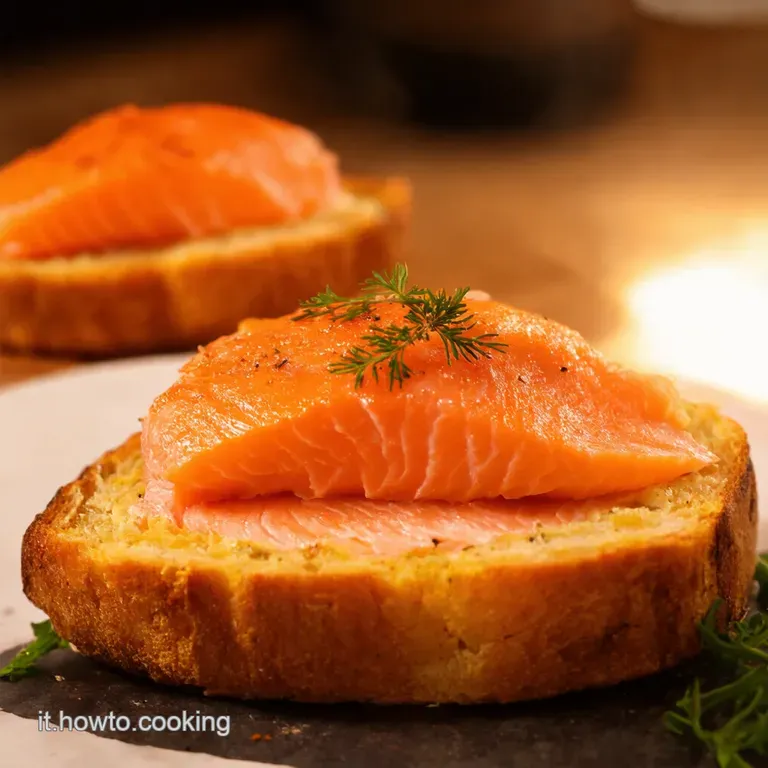 Tartine Sfiziose Con Salmone Affumicato Ricotta E Pistacchi Croccanti presentation