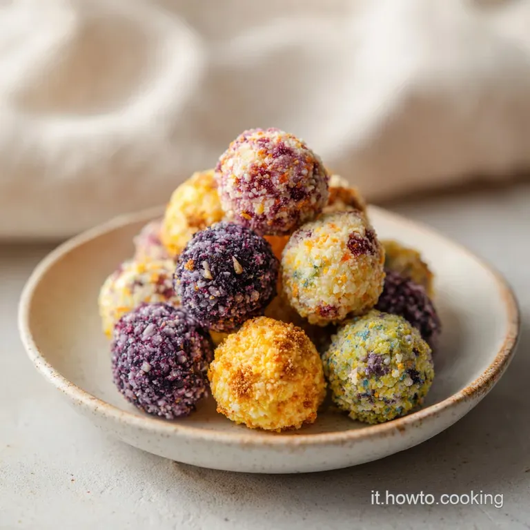 Tartufini di Formaggio: Bocconcini Vellutati