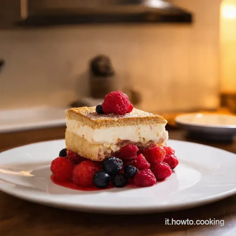 Tiramis&ugrave; Ai Frutti Di Bosco La Ricetta Di Nonna Rivisitata presentation