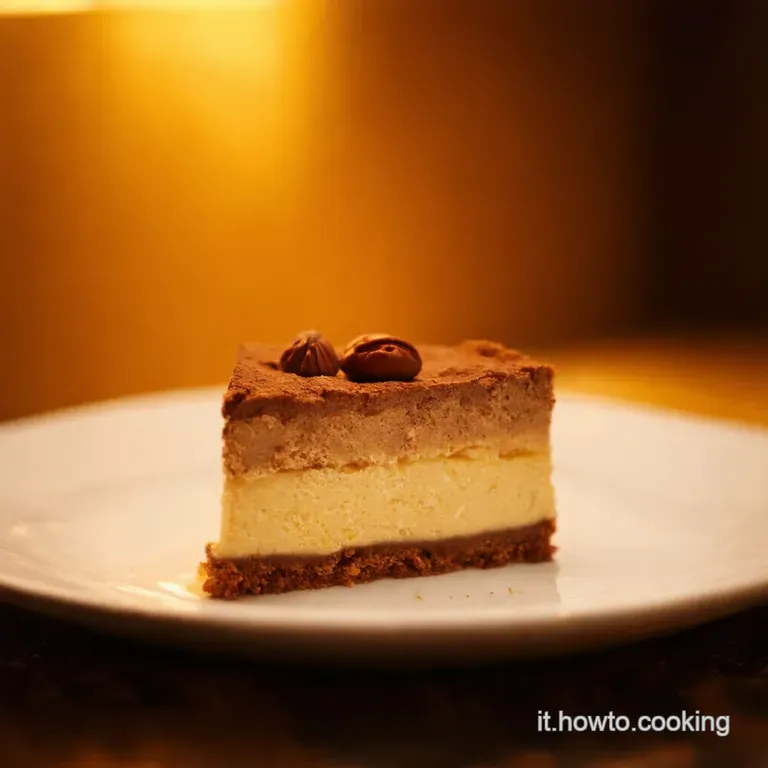 Tiramis&ugrave; Al Praline Croccante presentation