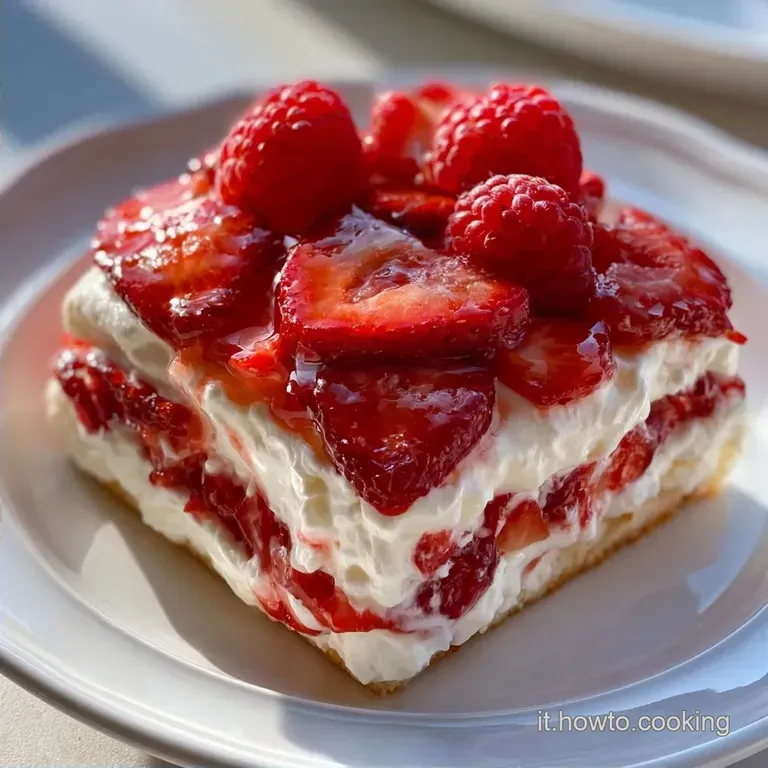 Tiramis&ugrave; Alle Fragole Cremoso e Fresco