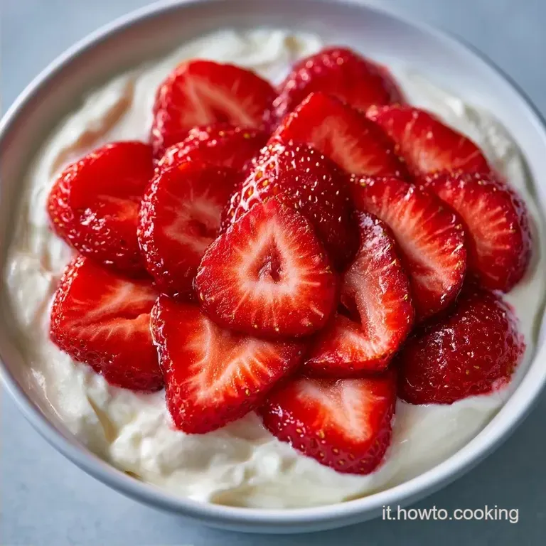 Tiramis&ugrave; Alle Fragole Fresco e Cremoso