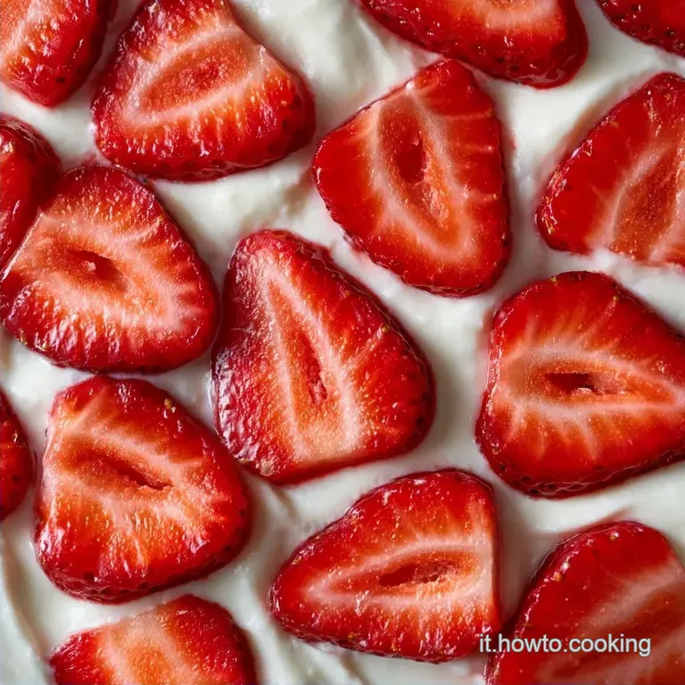 Tiramis&ugrave; Alle Fragole: Fresco e Cremoso