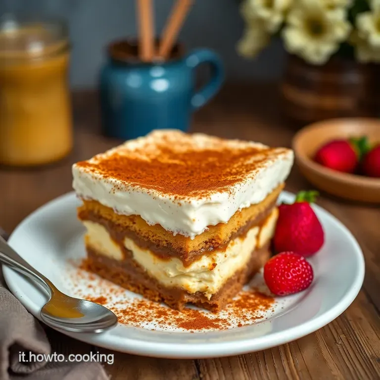 Tiramis&ugrave; del Nonno Rivisitato con Mascarpone e Amaretto