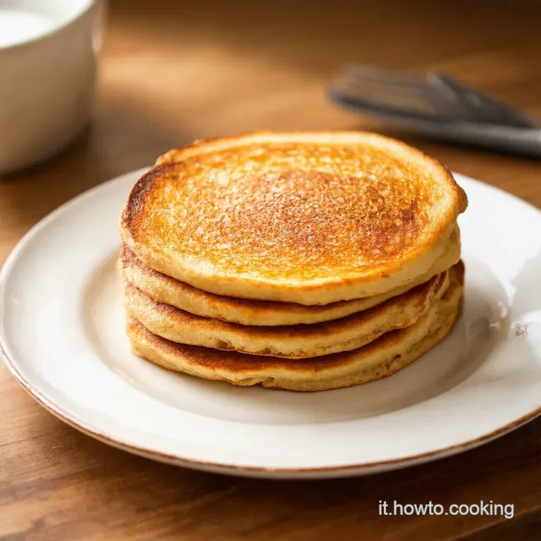 Toast Pancake Alla Nonna presentation