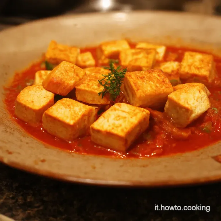 Tofu Strapazzato Alla Mediterranea presentation