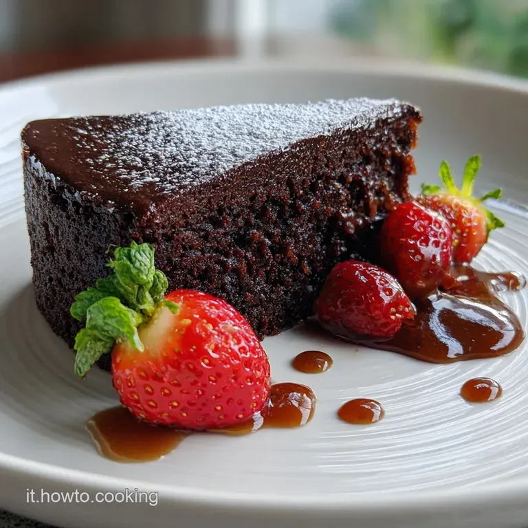 Torta Al Cioccolato: Vellutata e Fondente