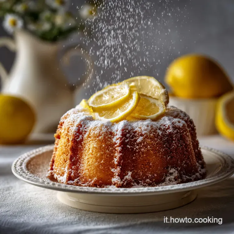 Torta al Limone: Vellutata e Profumata