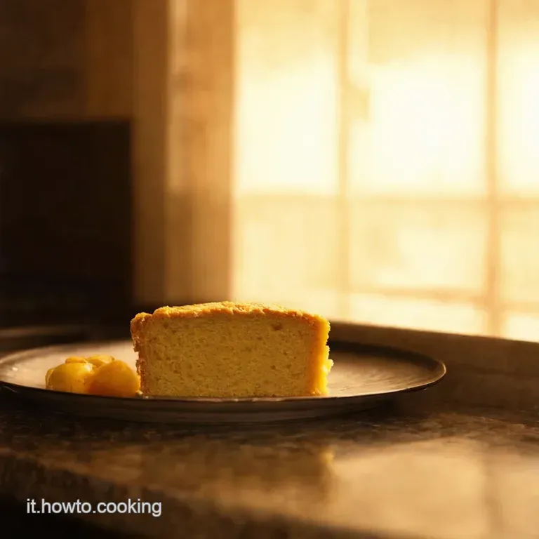 Torta Alla Vaniglia Bagnata Agli Agrumi presentation