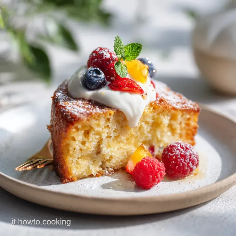 Torta allo Yogurt: Soffice e Genuina