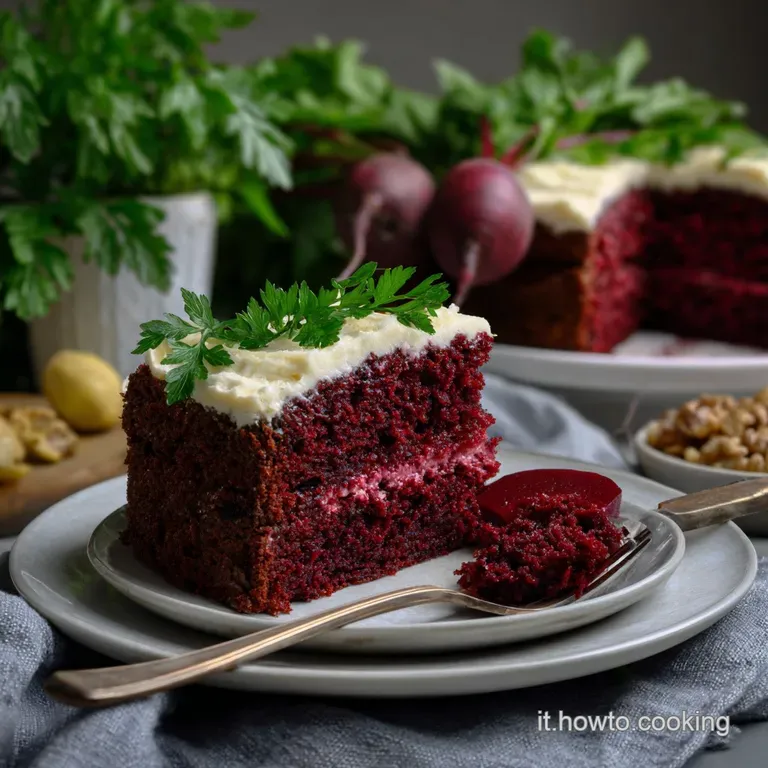 Torta Barbabietola e Cacao: Vellutata e Intensa