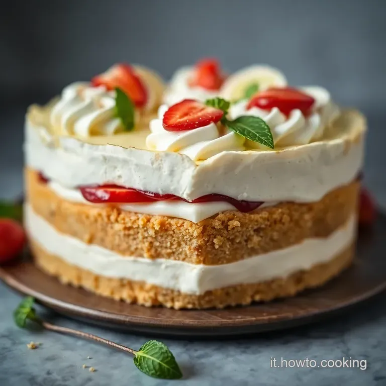 Torta Caprese al Limone