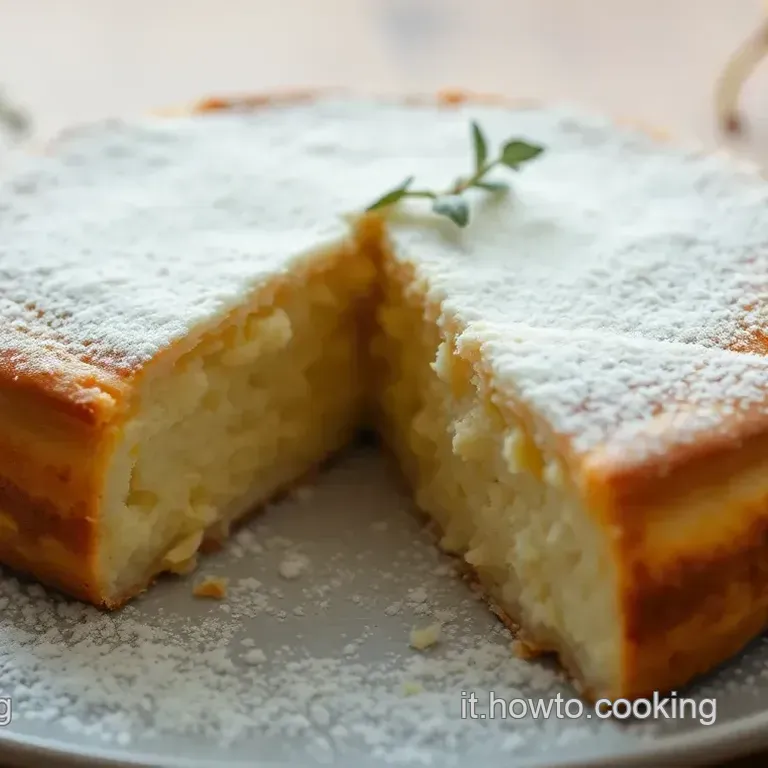 Torta di Ricotta e Pere