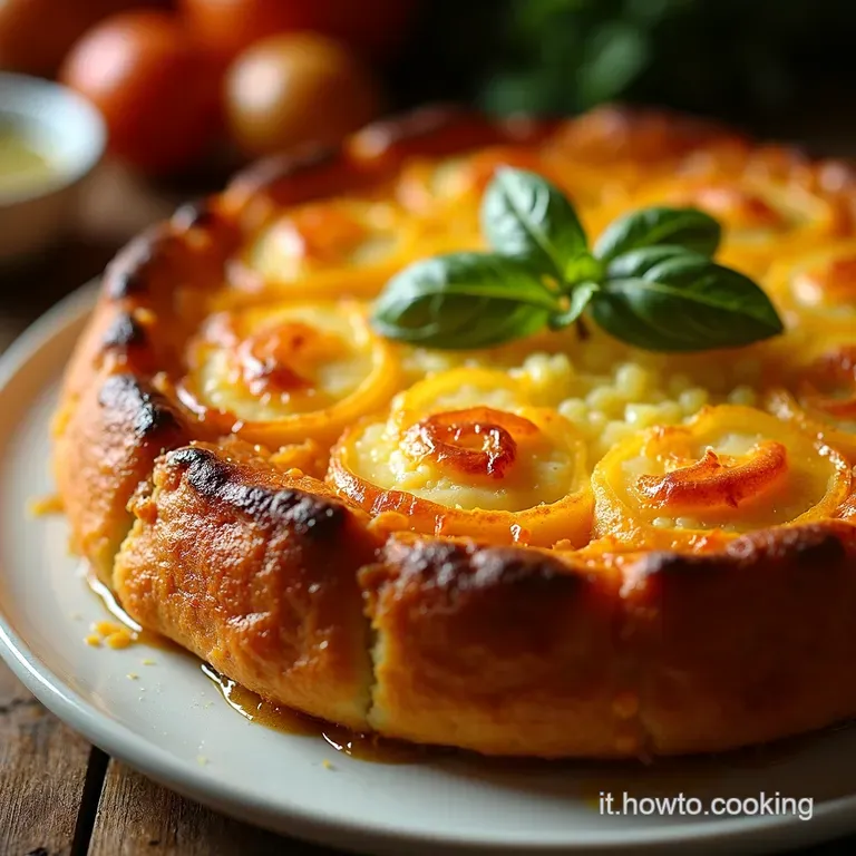 Torta Girasole Ripiena Un Sole Di Sapori in Tavola presentation