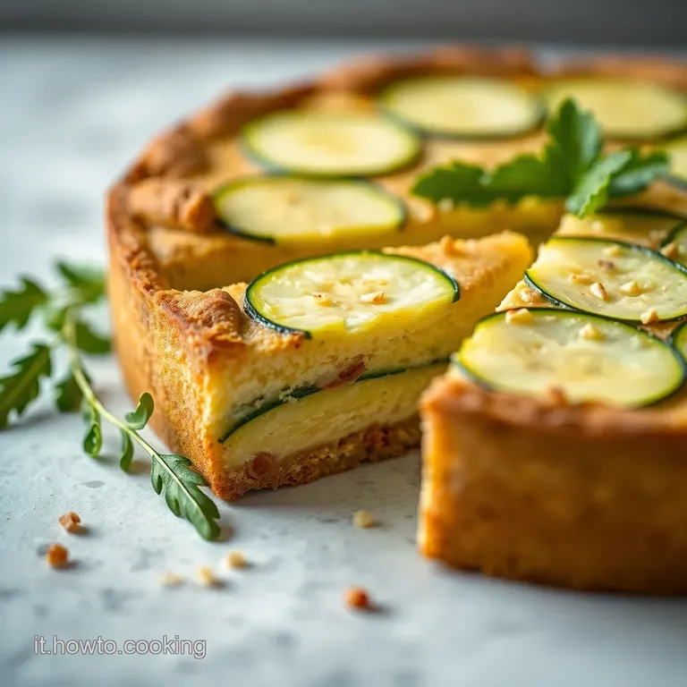 Torta Invisibile Di Zucchine presentation