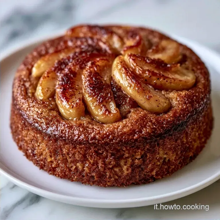 Torta di Mele e Cannella Monoporzione in 25 Minuti