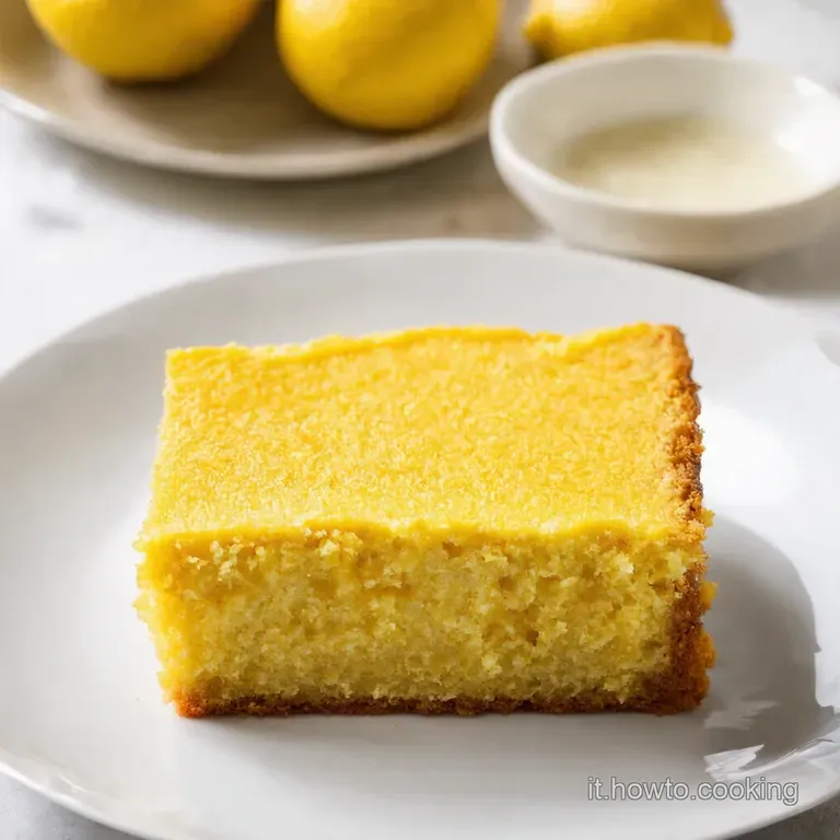 Torta Paradiso al Limone