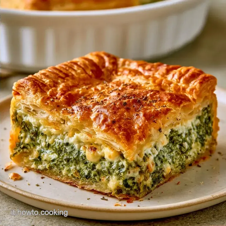Torta Pasqualina Pasta Sfoglia: Croccante e Leggera