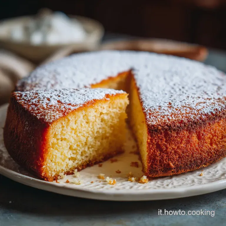 Torta alla Ricotta Sofficissima