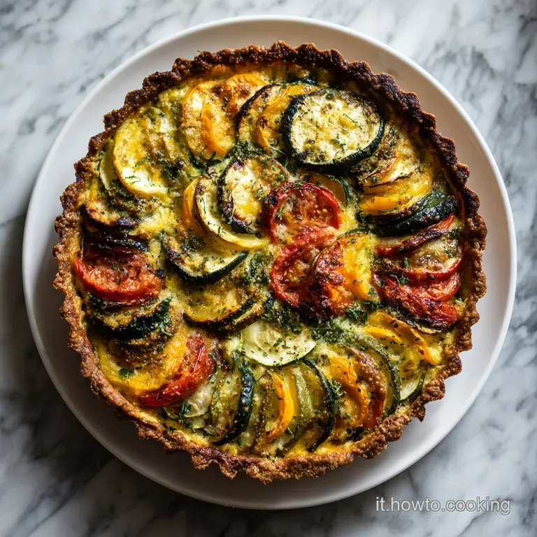 Torta Salata Alle Verdure: Ripieno Soffice