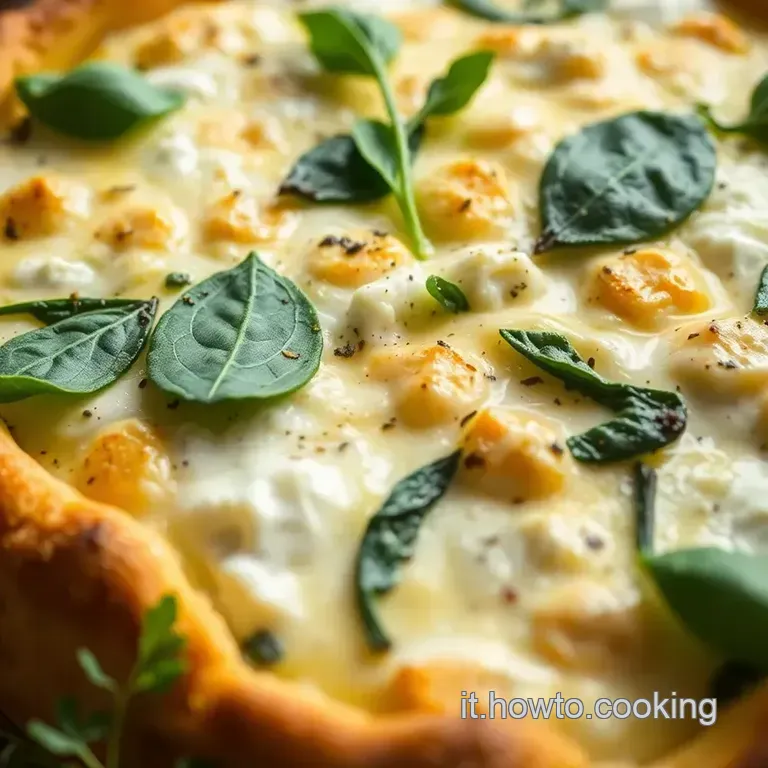 Torta Salata Ricotta E Spinaci presentation