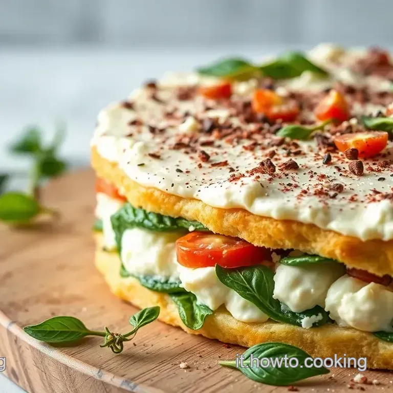 Torta Salata Ricotta e Spinaci