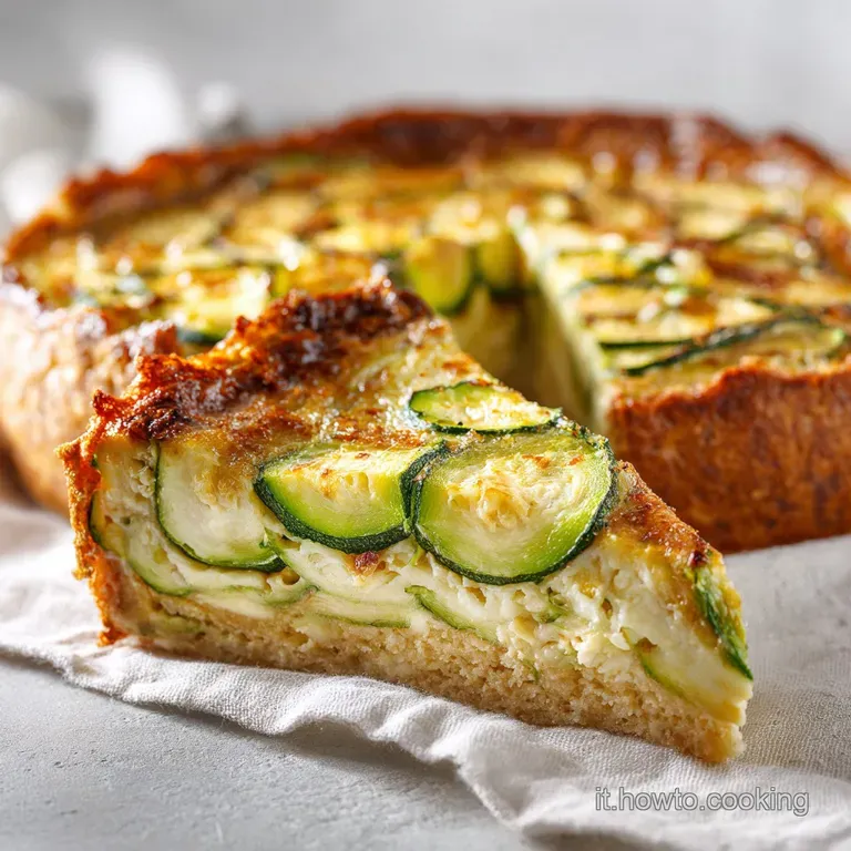 Torta Salata Zucchine: Croccante e Vellutata