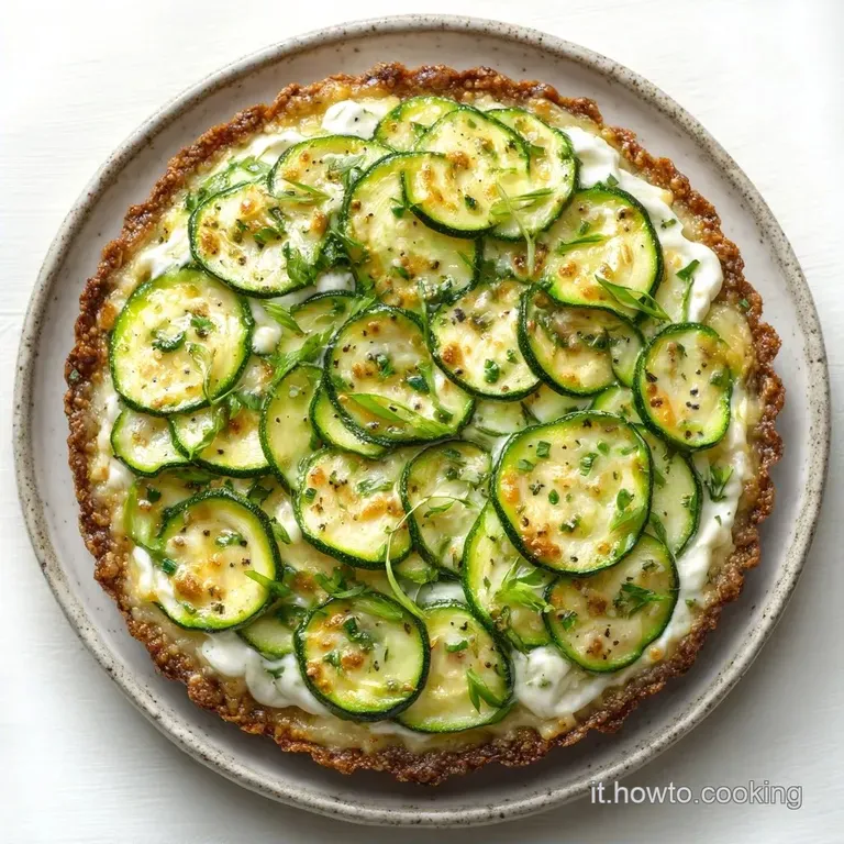 Torta Salata Zucchine: Veloce e Leggera