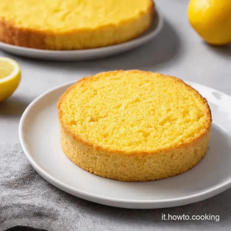 Torta Soffice al Limone e Semi di Papavero