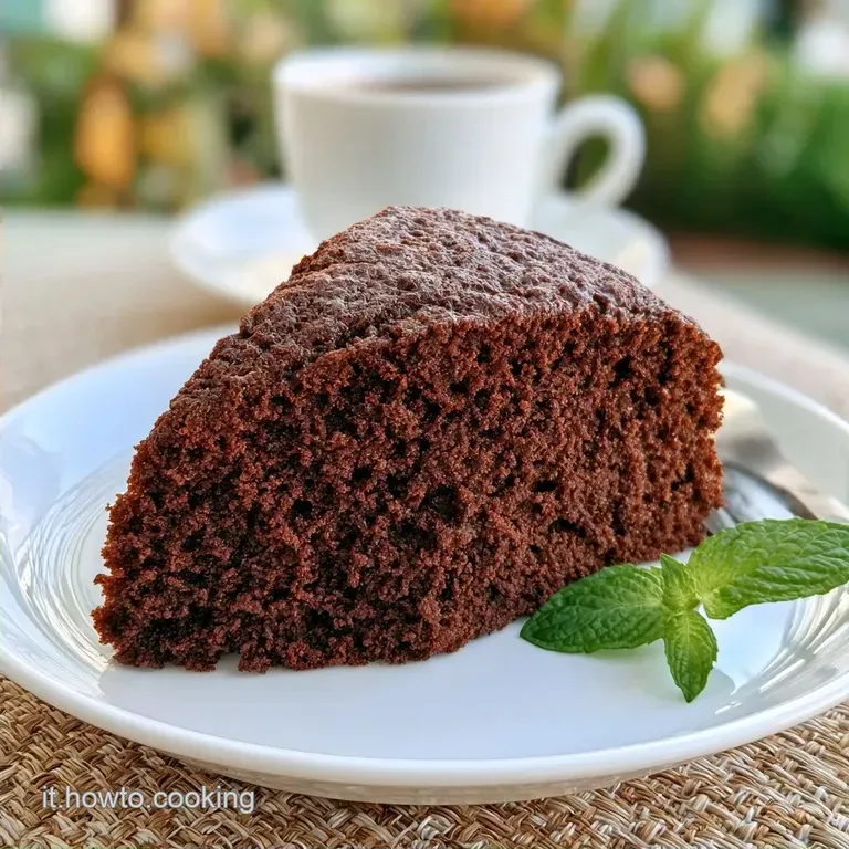 Torta Tazza Cioccolato in 17 Minuti